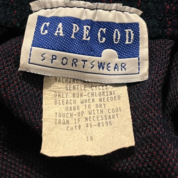 Vintage Plaid Skirt – Size 18 – Made in USA – Dark Academia Preppy Classic - Picture 5 of 6